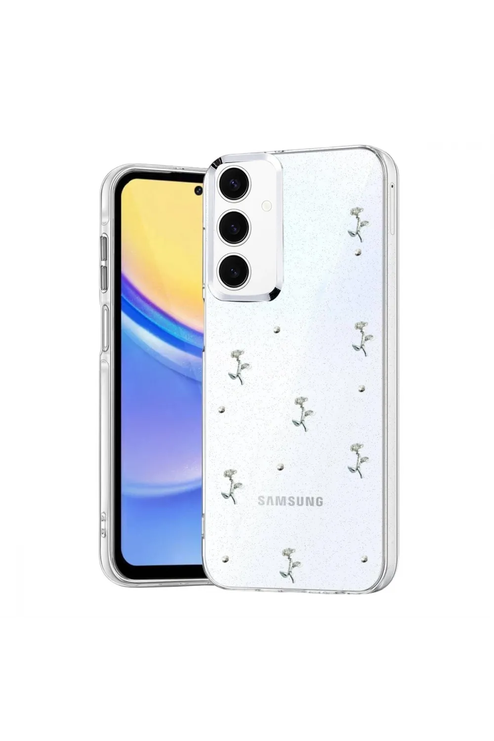 Samsung Galaxy A15 4g Fiyonk Desenli Kapak - Desen 2