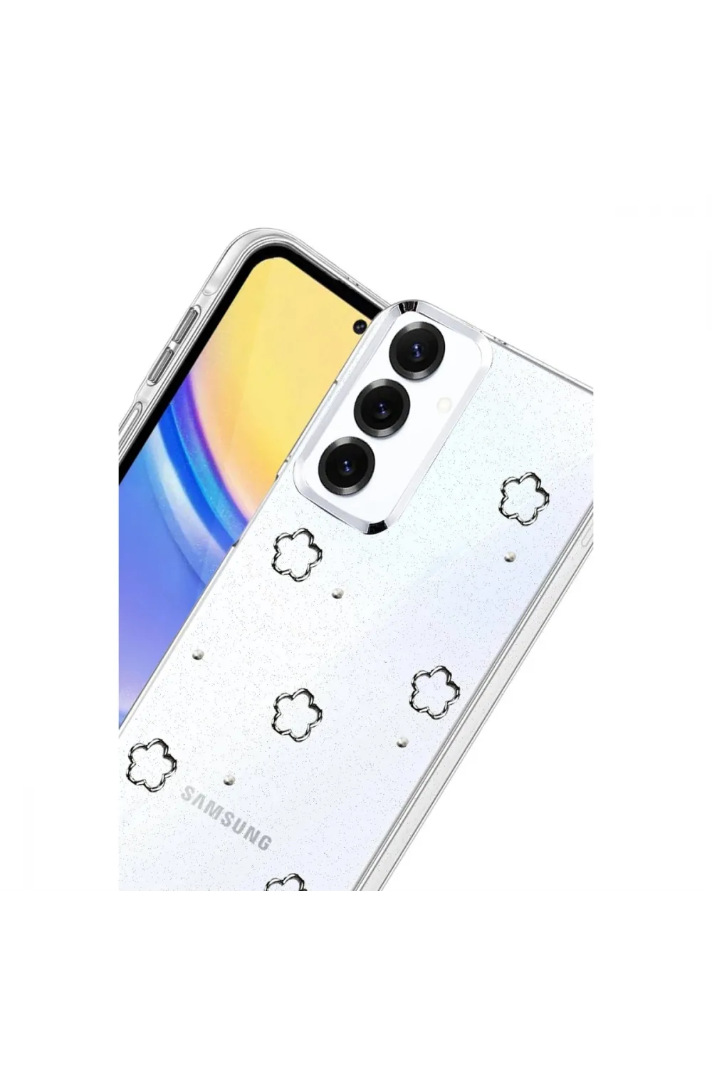 Samsung Galaxy A16 5g Fiyonk Desenli Kapak - Desen 2