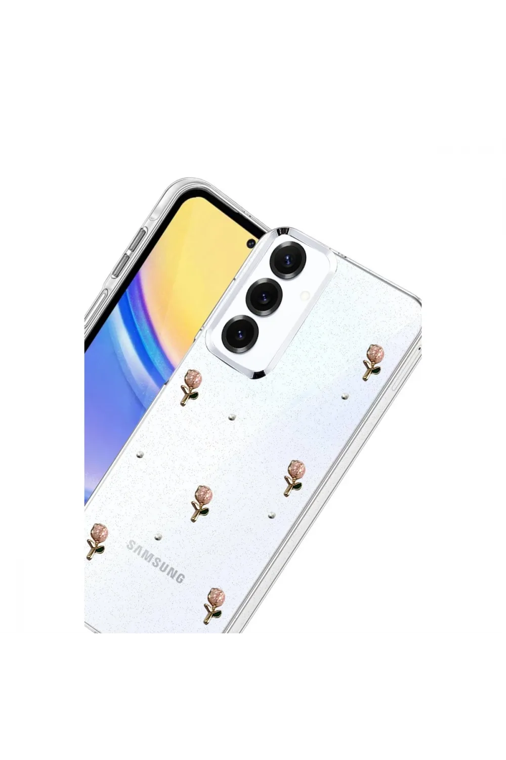 Samsung Galaxy A16 5g Fiyonk Desenli Kapak - Desen 6