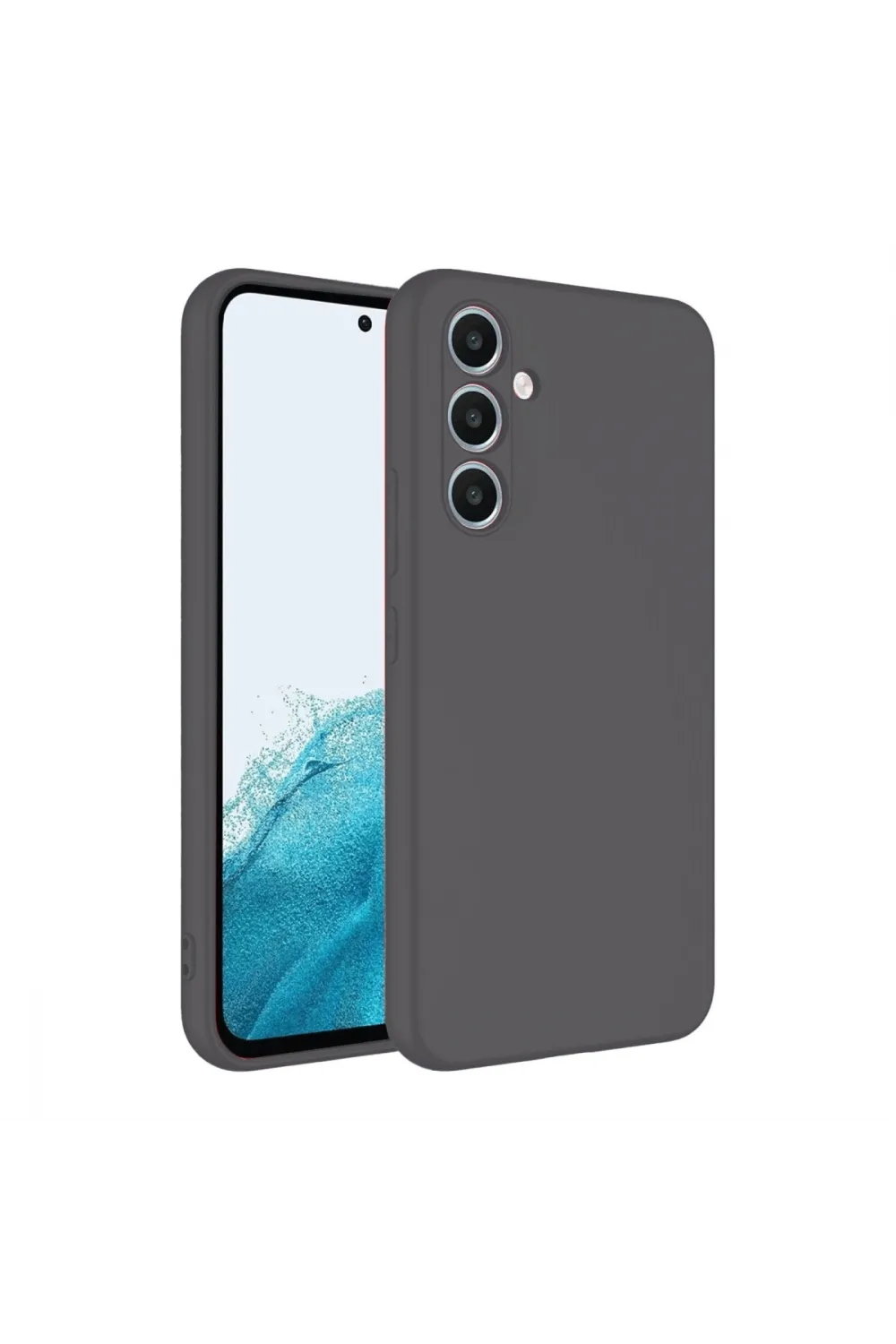 Samsung Galaxy A16 5g Kılıf First Silikon - Gri
