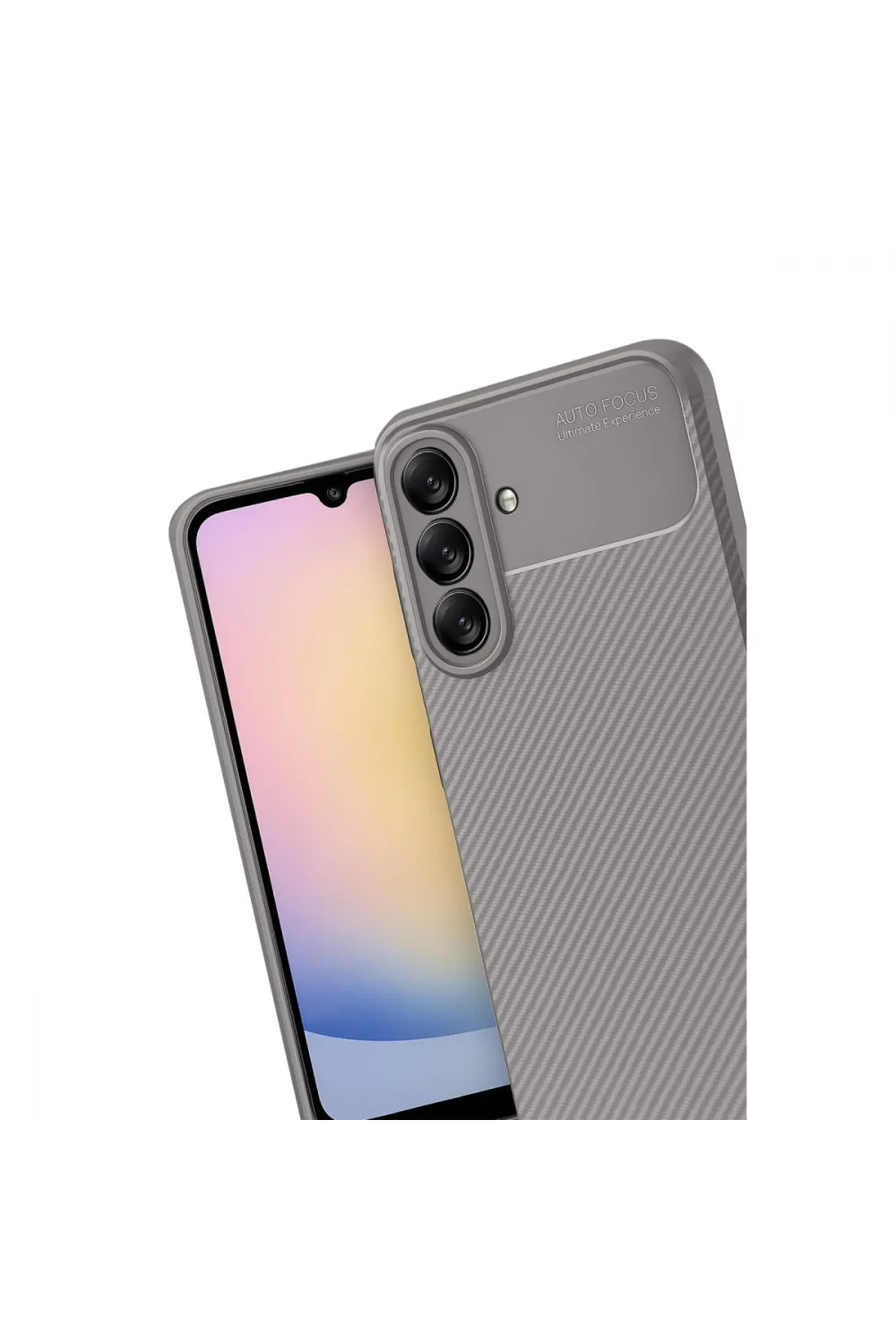 Samsung Galaxy A17 5g Auto Focus Karbon Kapak - Gri
