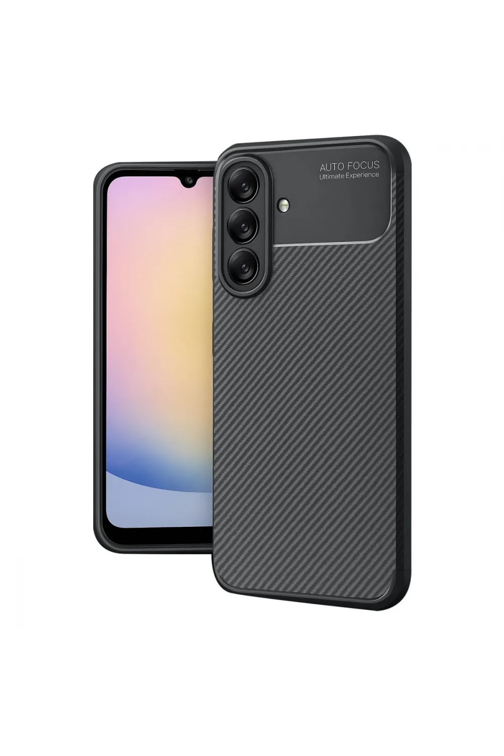 Samsung Galaxy A17 5g Auto Focus Karbon Kapak - Siyah