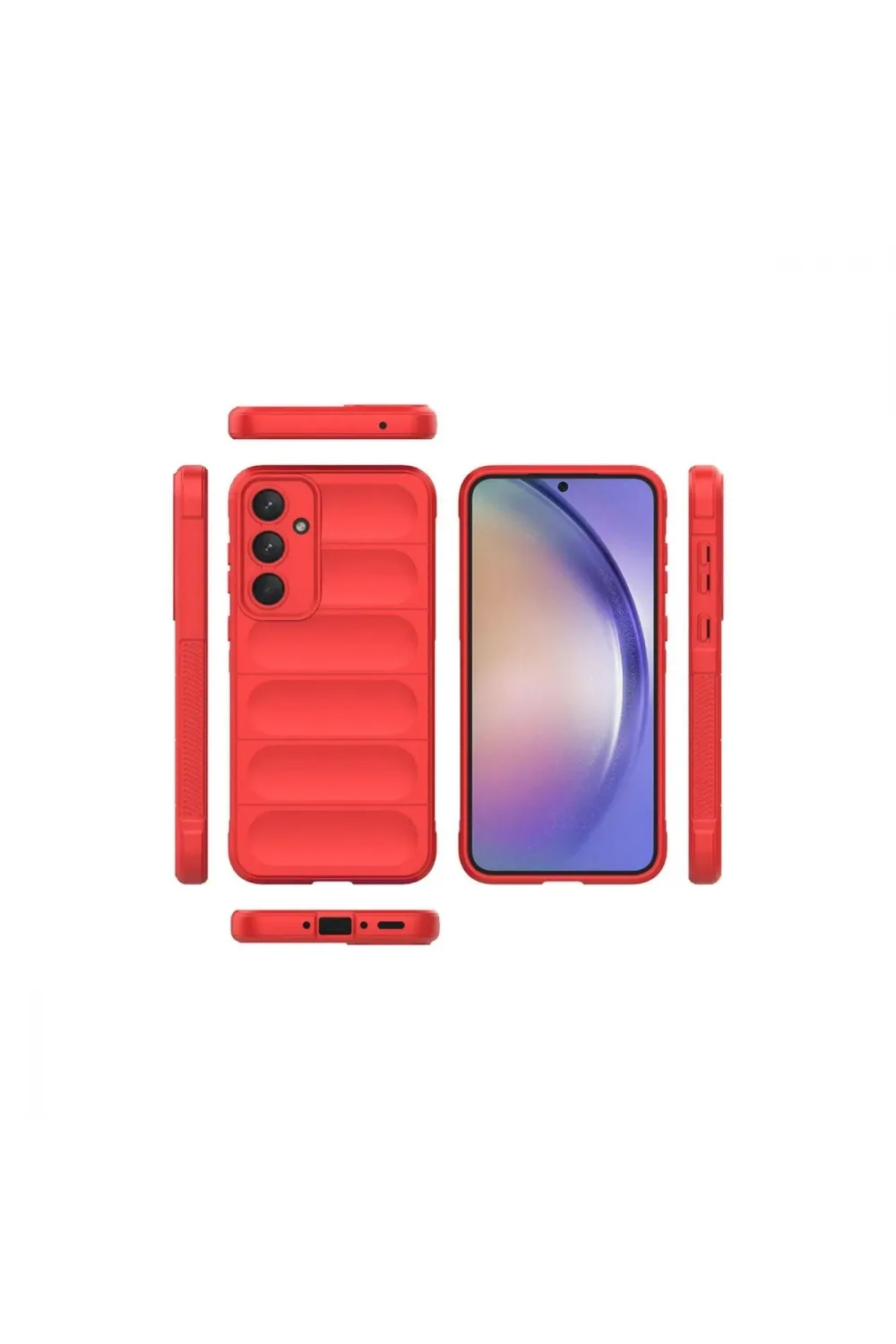 Samsung Galaxy A17 5g Optimum Silikon - Kırmızı