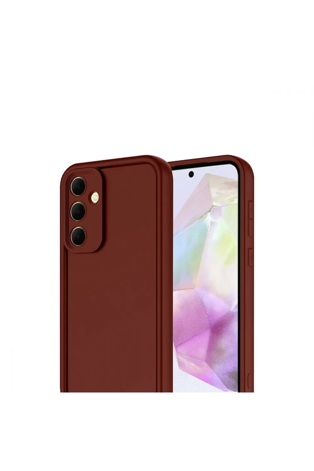 Samsung Galaxy A17 5g Viera Silikon - Bordo