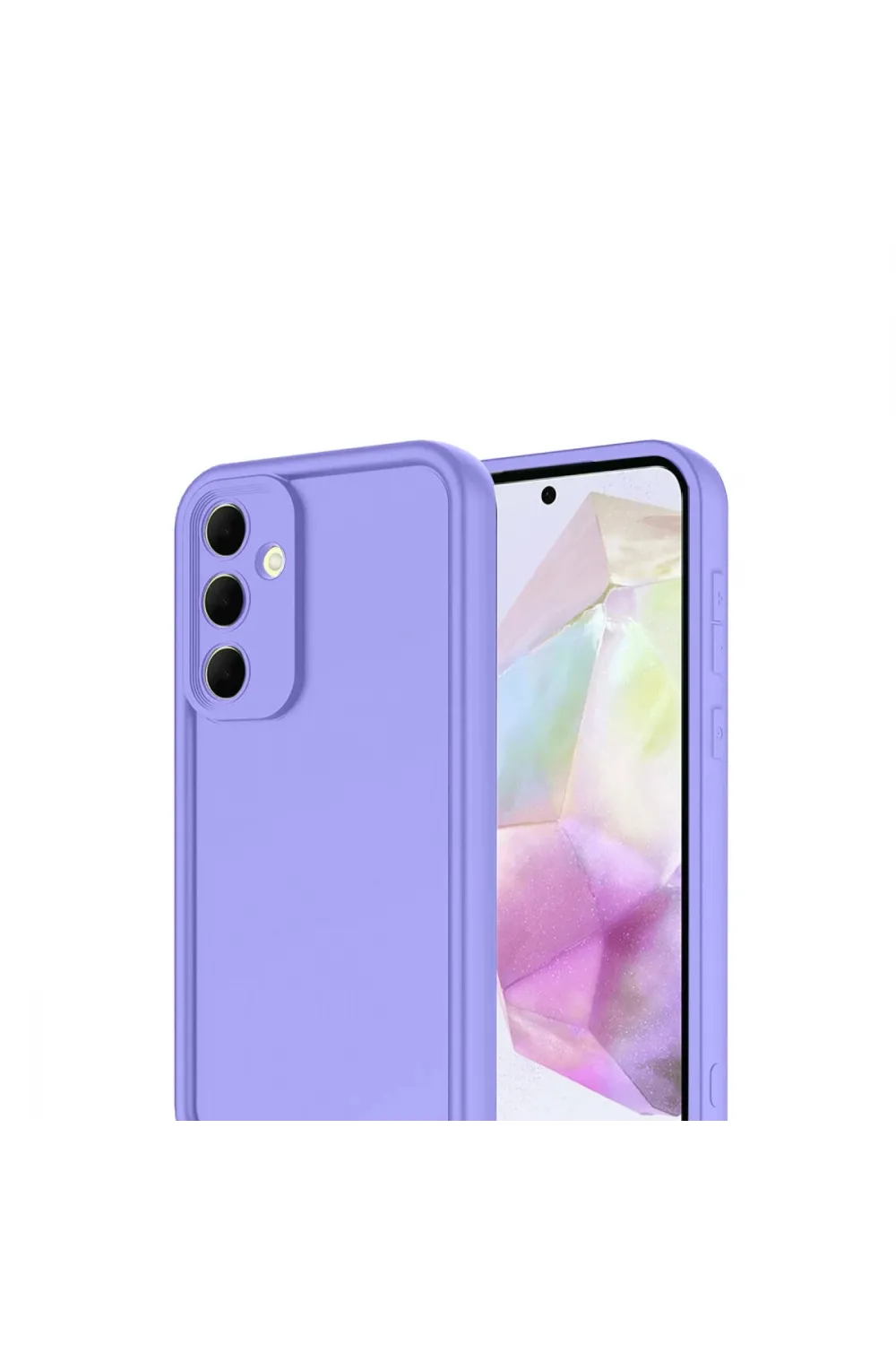 Samsung Galaxy A17 5g Viera Silikon - Lila
