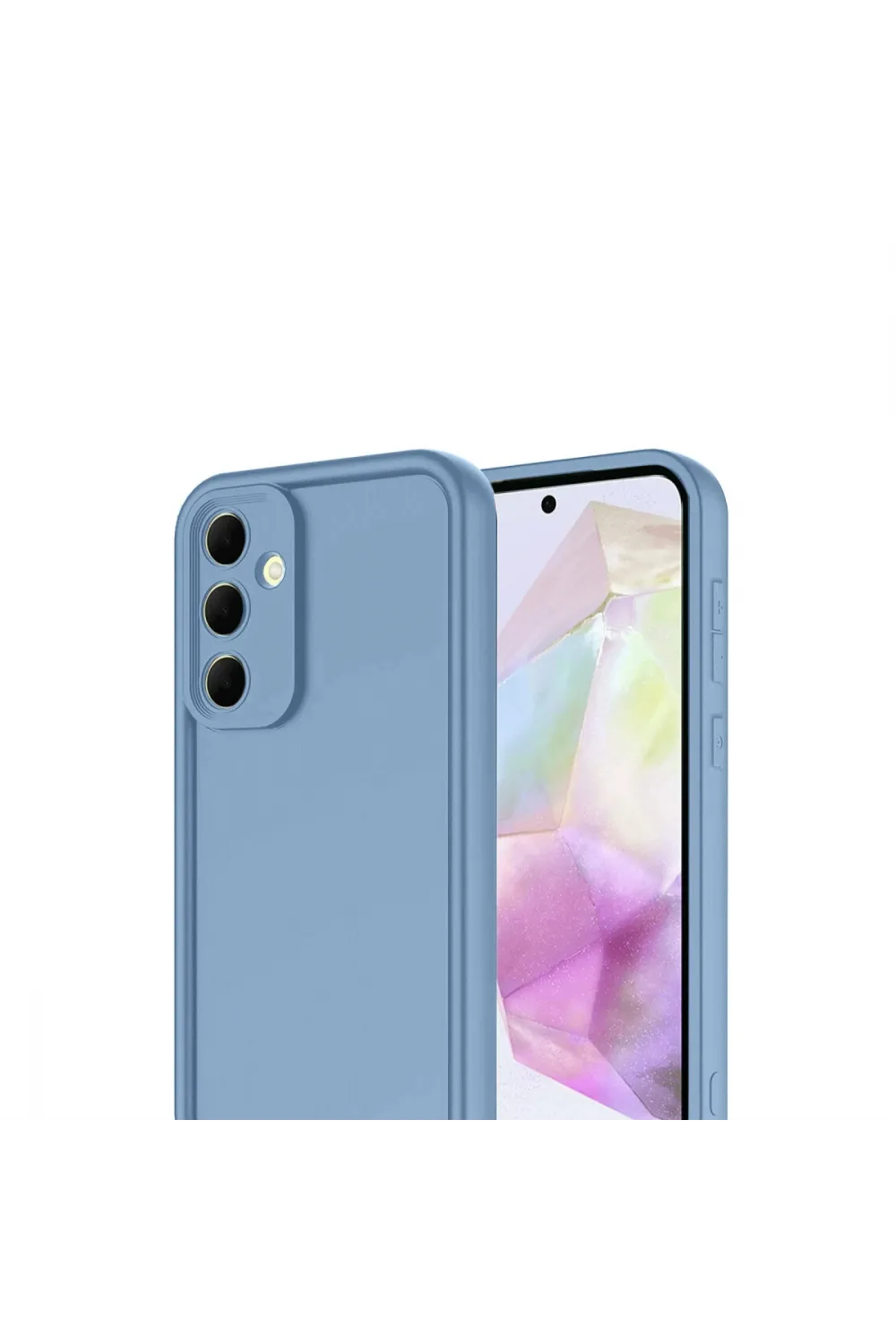 Samsung Galaxy A17 5g Viera Silikon - Mavi