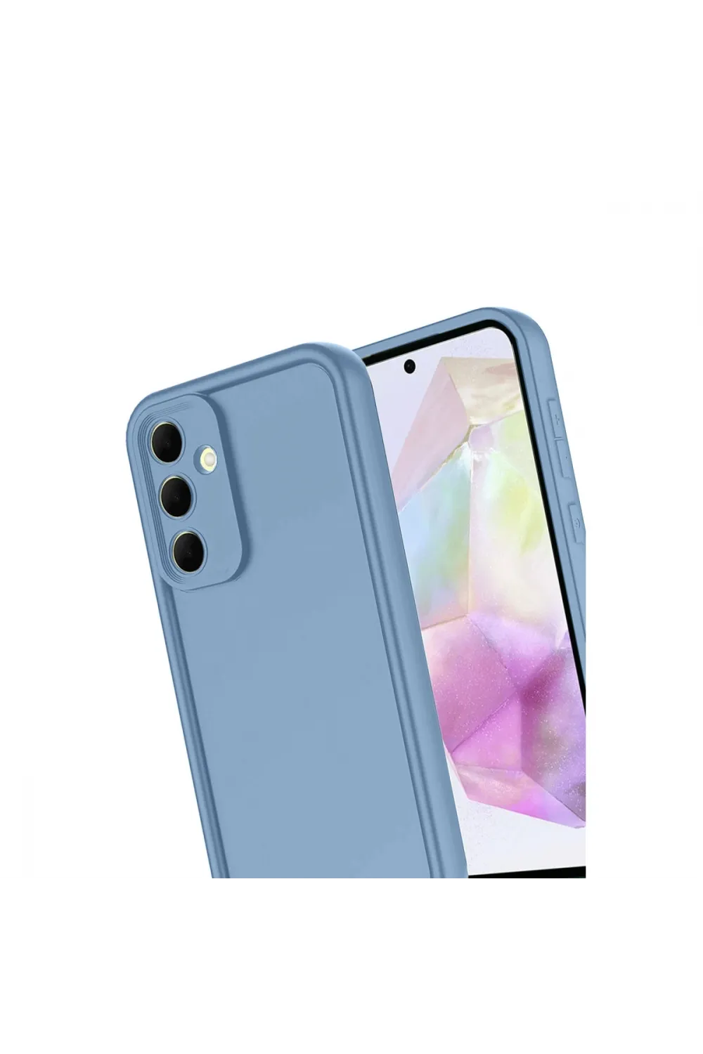 Samsung Galaxy A17 5g Viera Silikon - Mavi