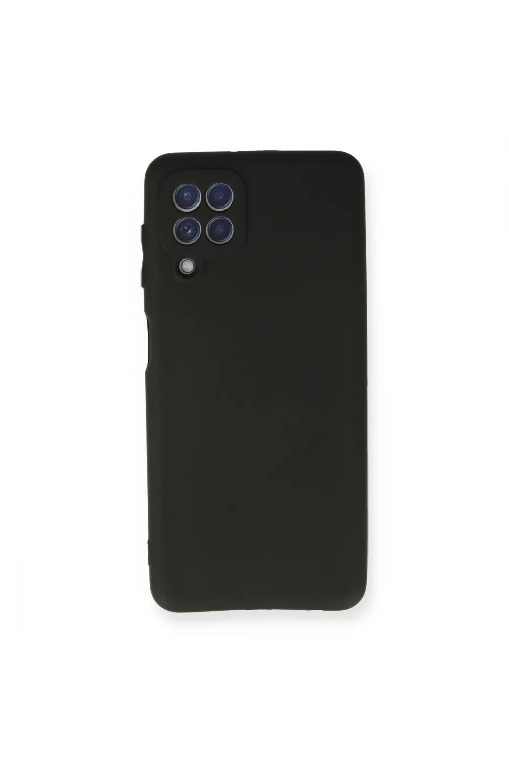 Samsung Galaxy A22 Kılıf First Silikon - Siyah