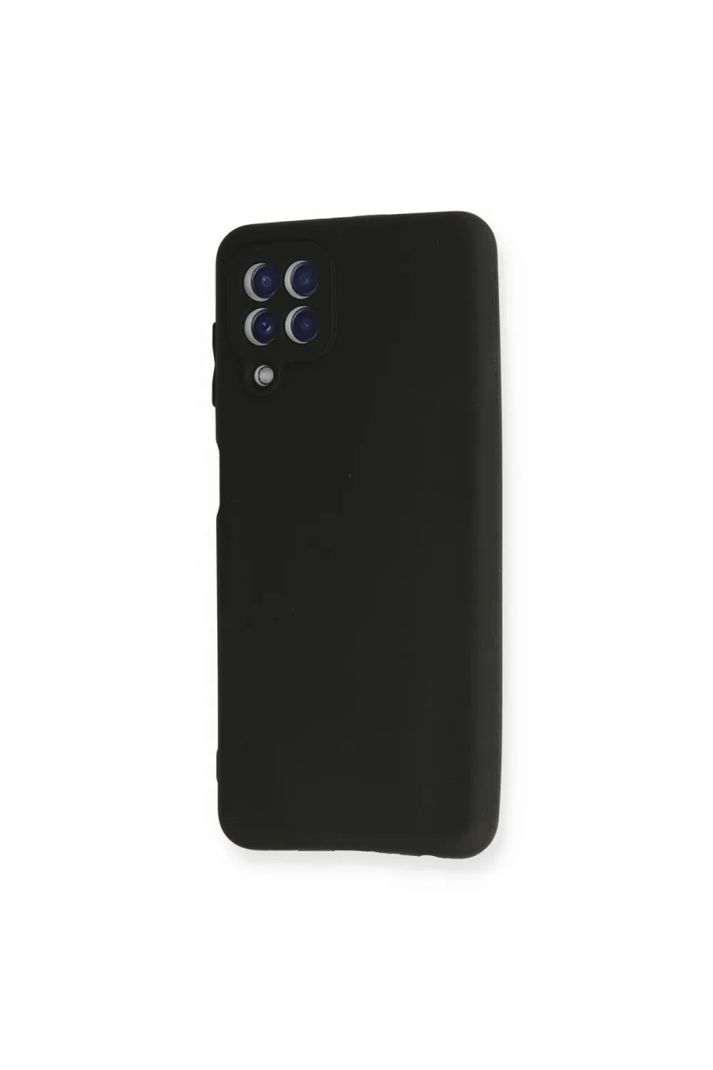 Samsung Galaxy A22 Kılıf First Silikon - Siyah