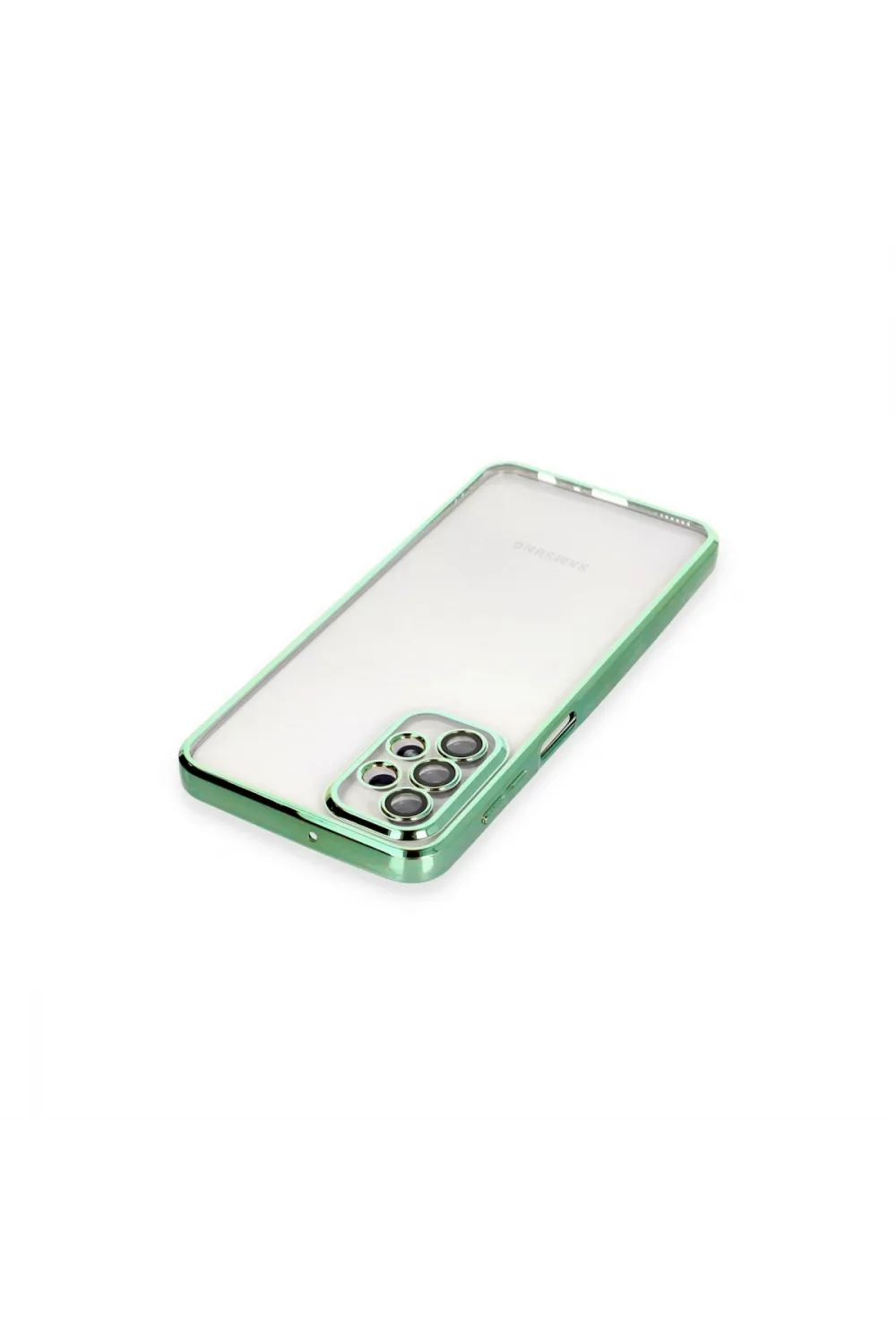 Samsung Galaxy A23 4g Kılıf Razer Lensli Silikon - Yeşil