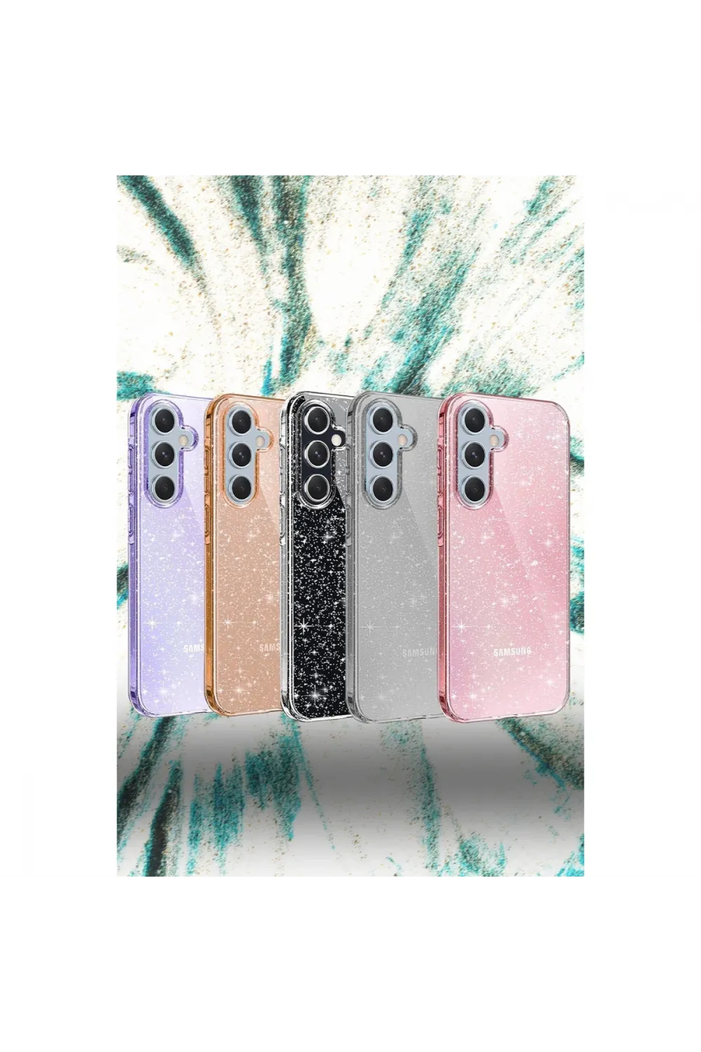 Samsung Galaxy A25 5g Kılıf Glow Kapak - Mor