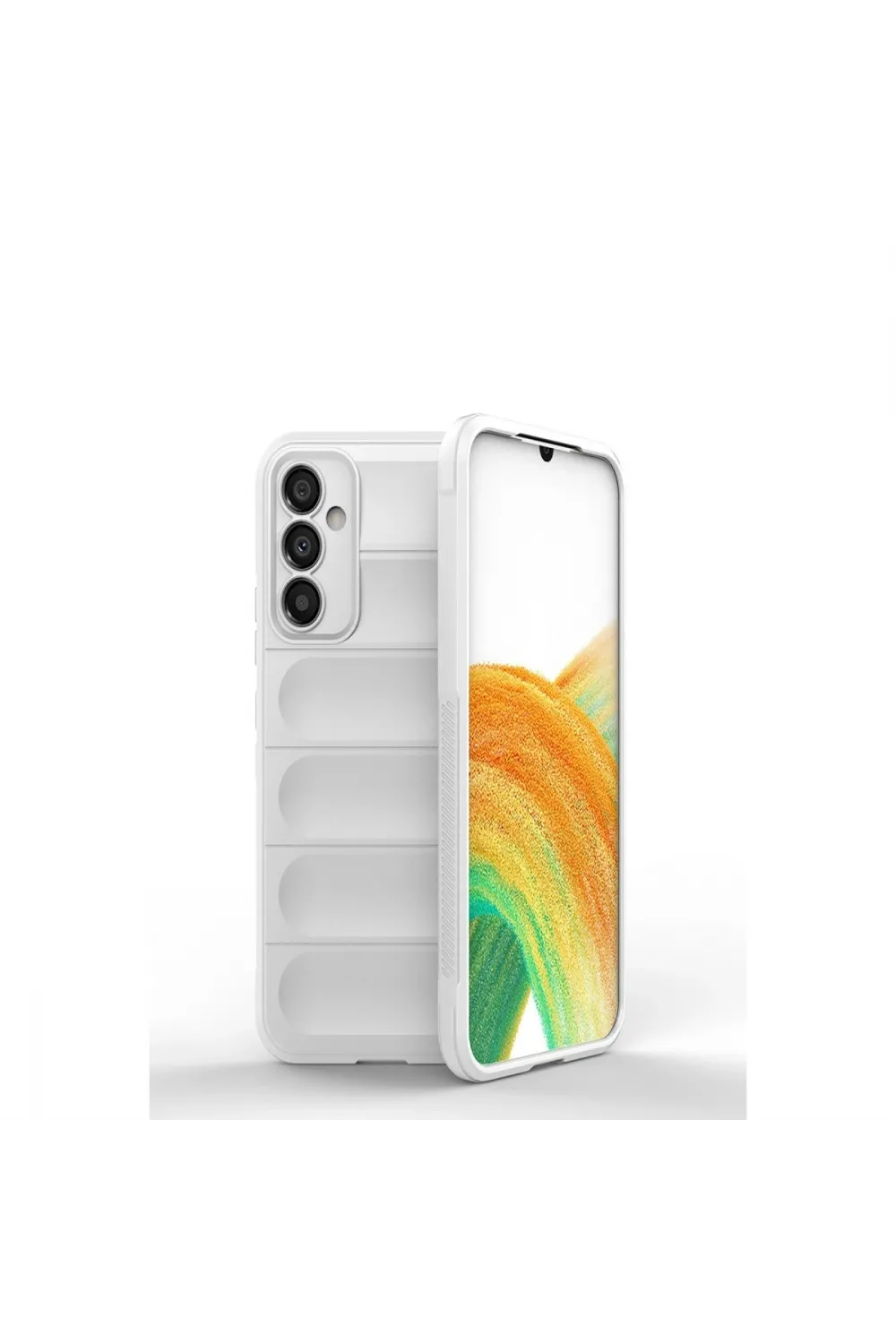 Samsung Galaxy A25 5g Kılıf Optimum Silikon - Krem