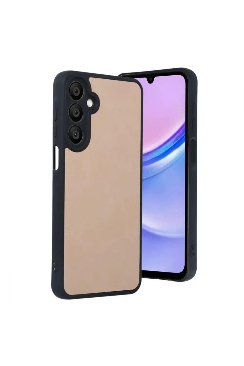 Samsung Galaxy A26 Kılıf Aras Deri Kapak - Pudra
