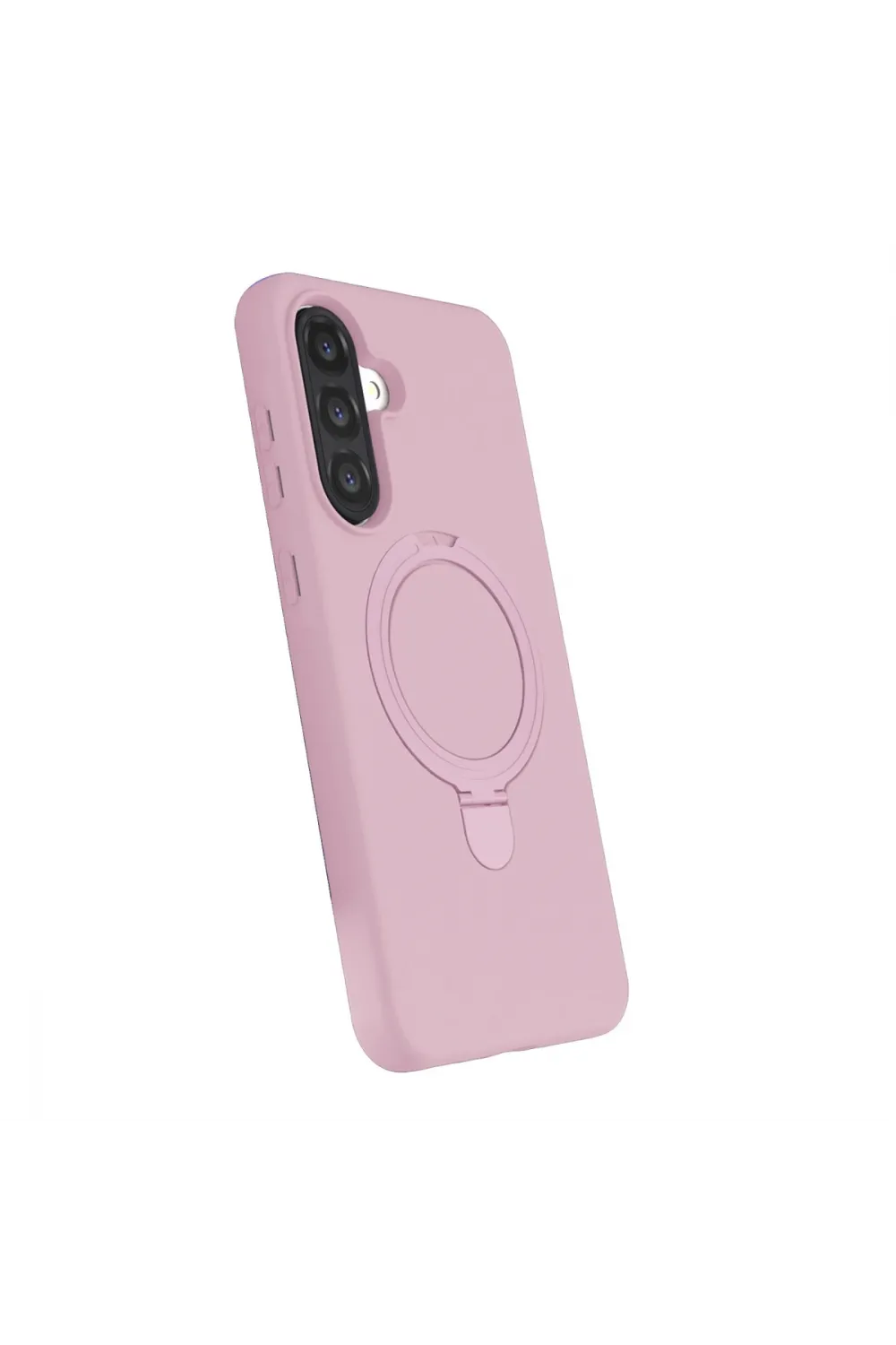 Samsung Galaxy A26 Regal Magsafe Standlı Kapak - Açık Pembe