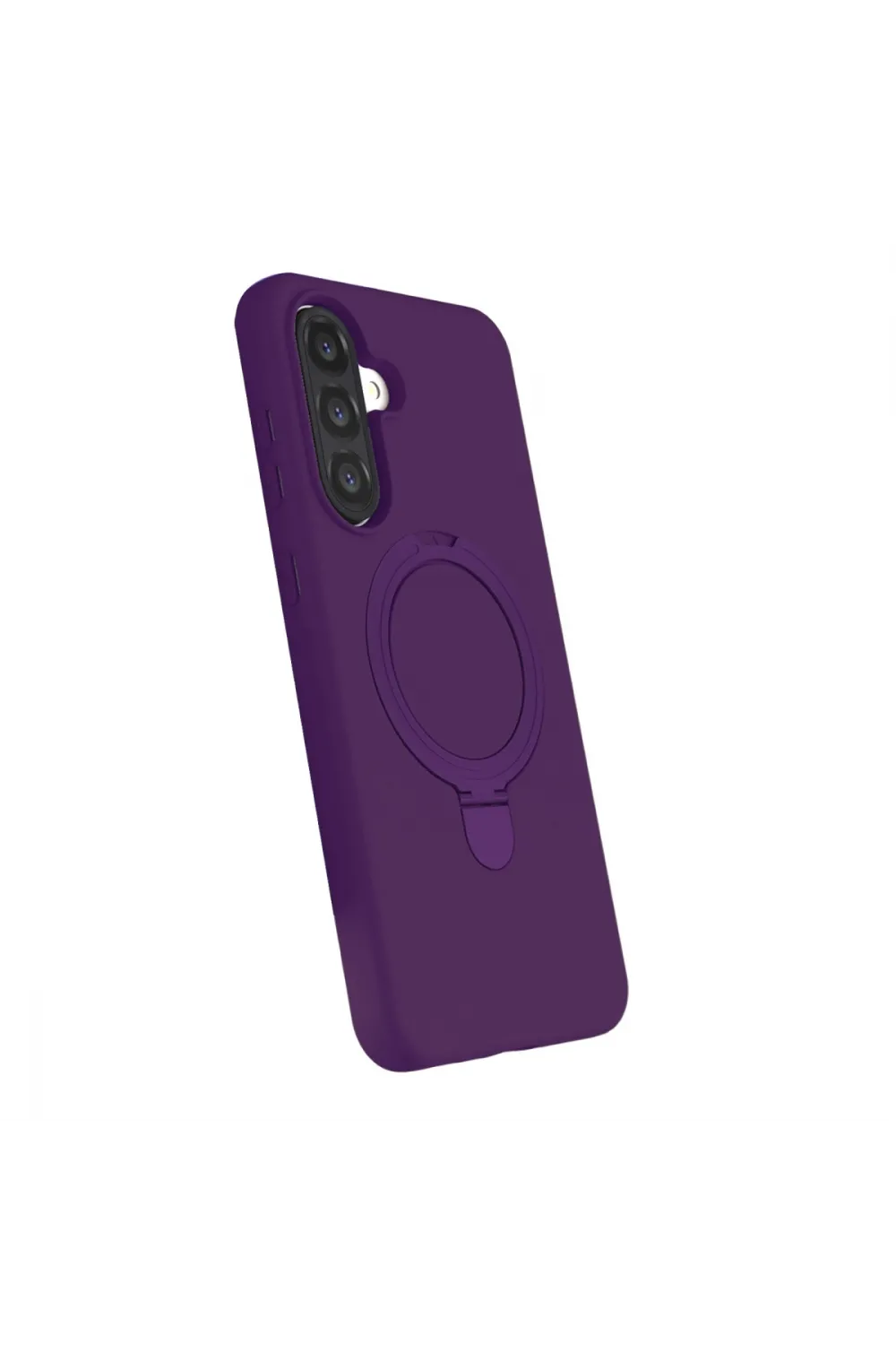 Samsung Galaxy A26 Regal Magsafe Standlı Kapak - Derin Mor