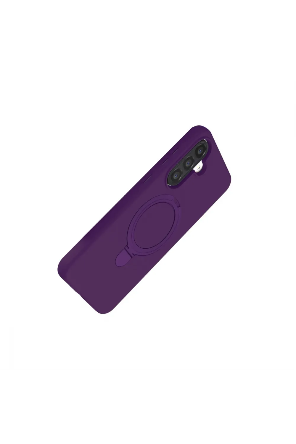 Samsung Galaxy A26 Regal Magsafe Standlı Kapak - Derin Mor
