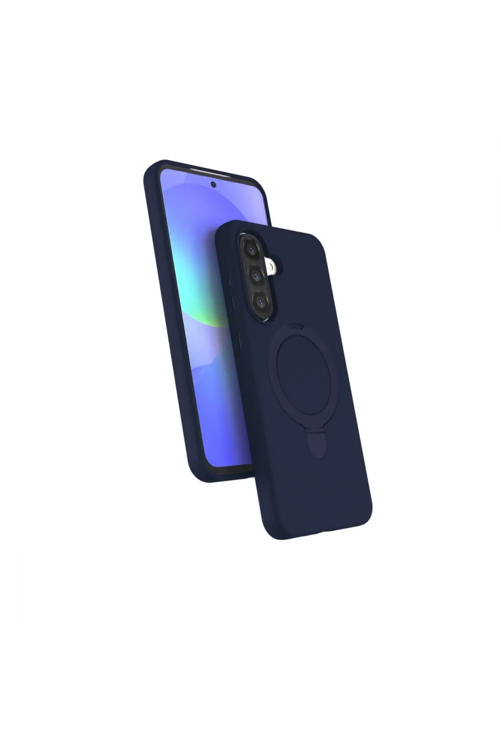 Samsung Galaxy A26 Regal Magsafe Standlı Kapak - Lacivert