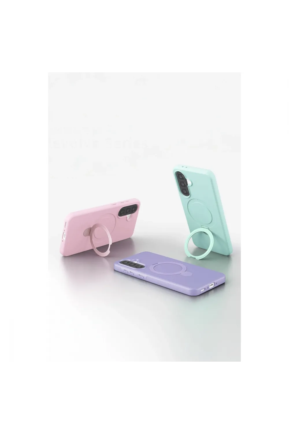 Samsung Galaxy A26 Regal Magsafe Standlı Kapak - Su Yeşili