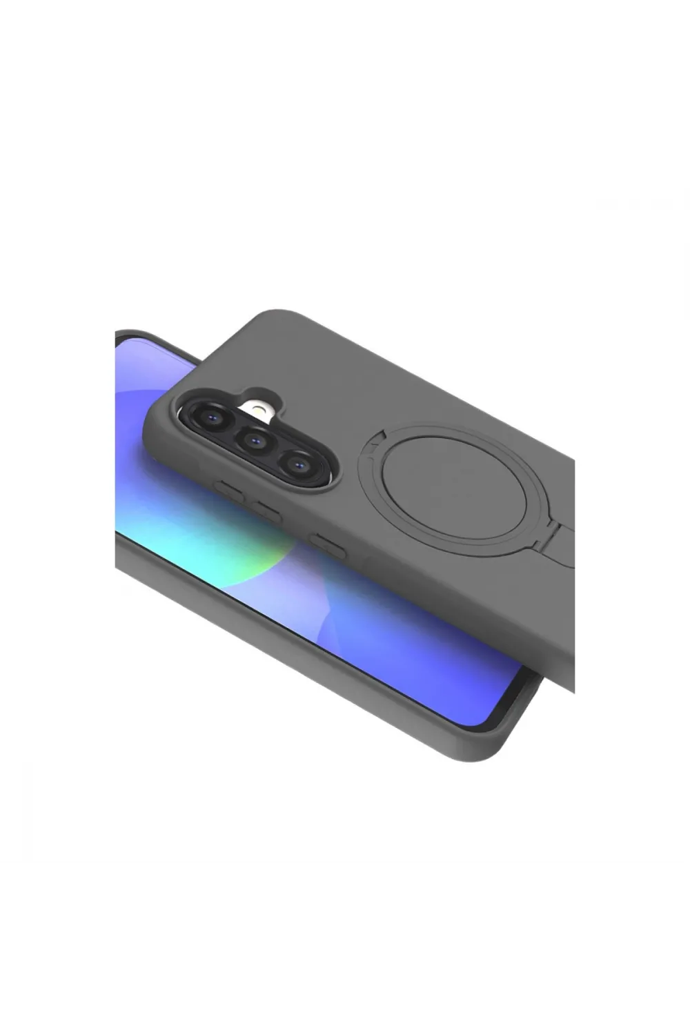 Samsung Galaxy A26 Regal Magsafe Standlı Kapak - Titan Gri