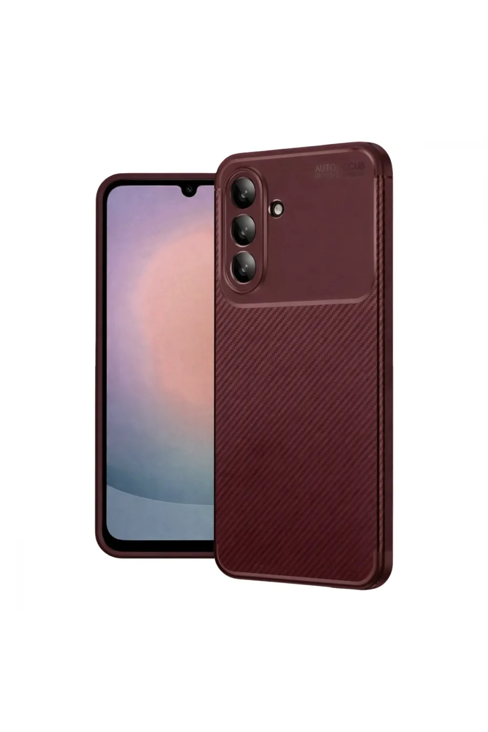Samsung Galaxy A27 5g Auto Focus Karbon Kapak - Bordo