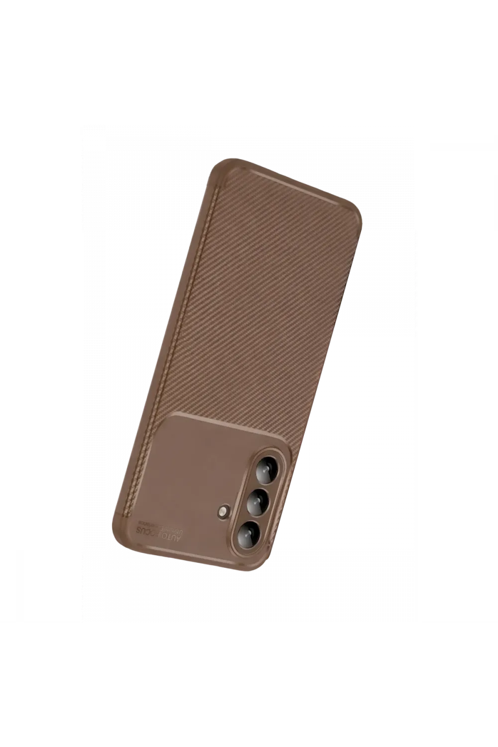 Samsung Galaxy A27 5g Auto Focus Karbon Kapak - Kahverengi
