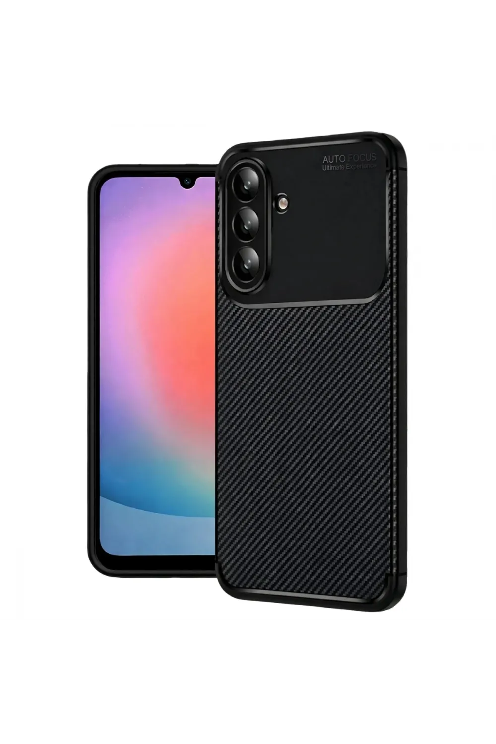 Samsung Galaxy A27 5g Auto Focus Karbon Kapak - Siyah