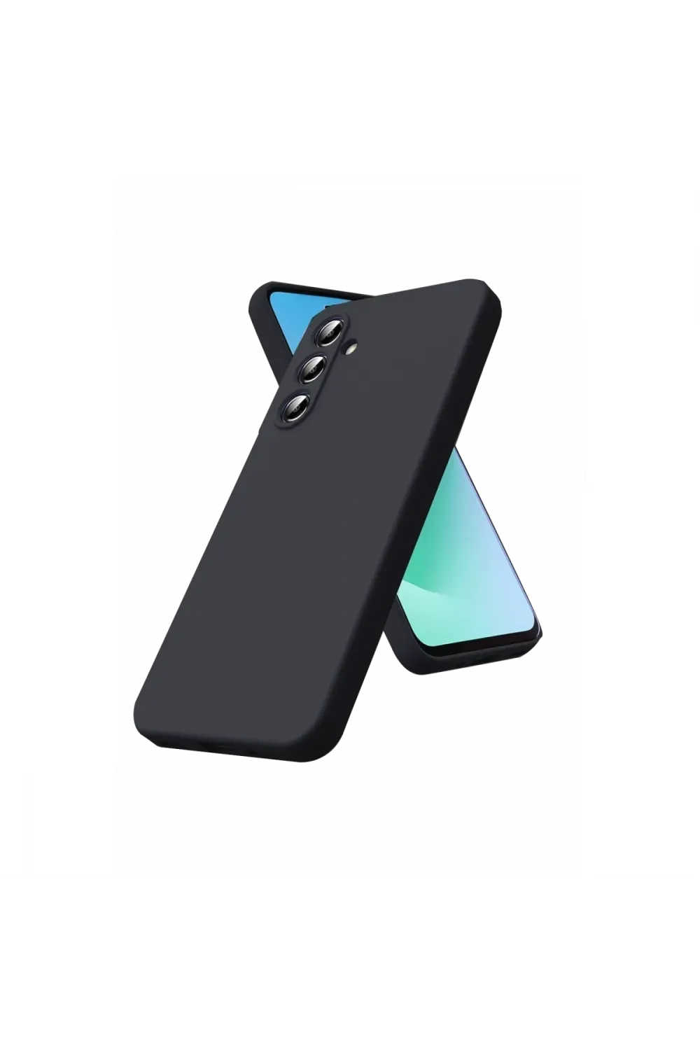 Samsung Galaxy A27 5g Nano İçi Kadife Silikon - Siyah