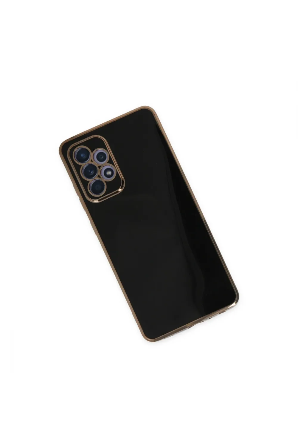 Samsung Galaxy A32 Kılıf Volet Silikon - Siyah