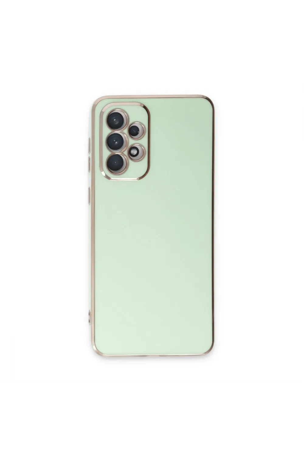 Samsung Galaxy A33 5g Kılıf Volet Silikon - Açık Yeşil