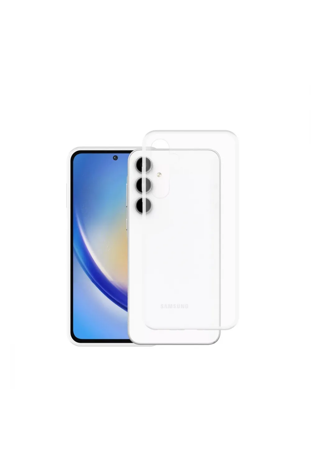 Samsung Galaxy A35 5g Kılıf Lüx Şeffaf Silikon