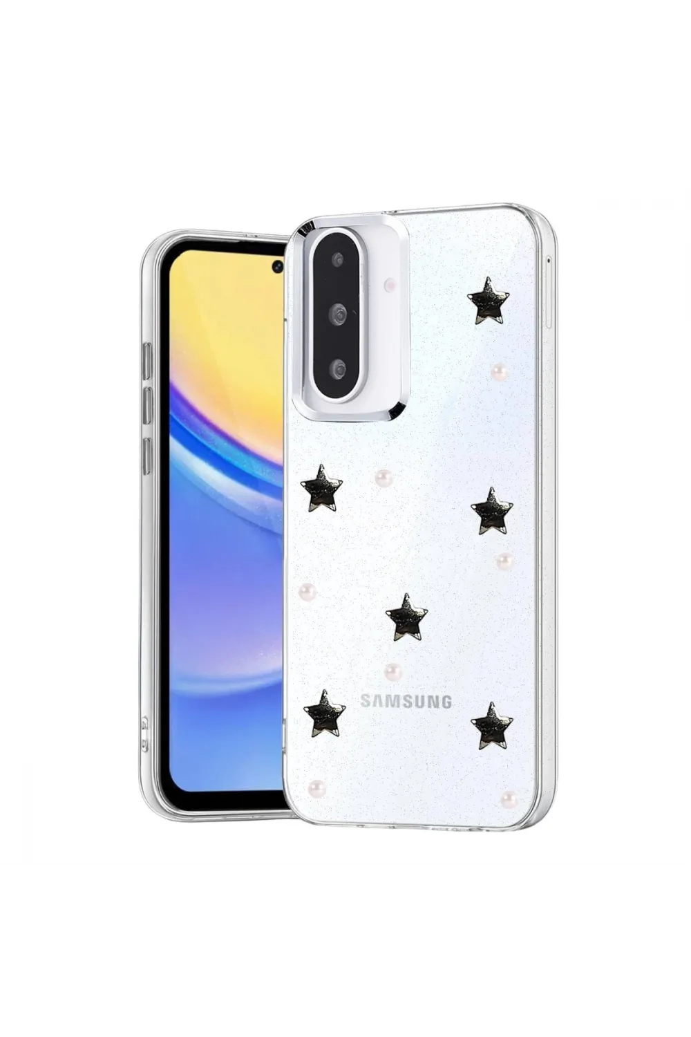 Samsung Galaxy A36 Fiyonk Desenli Kapak - Desen 7