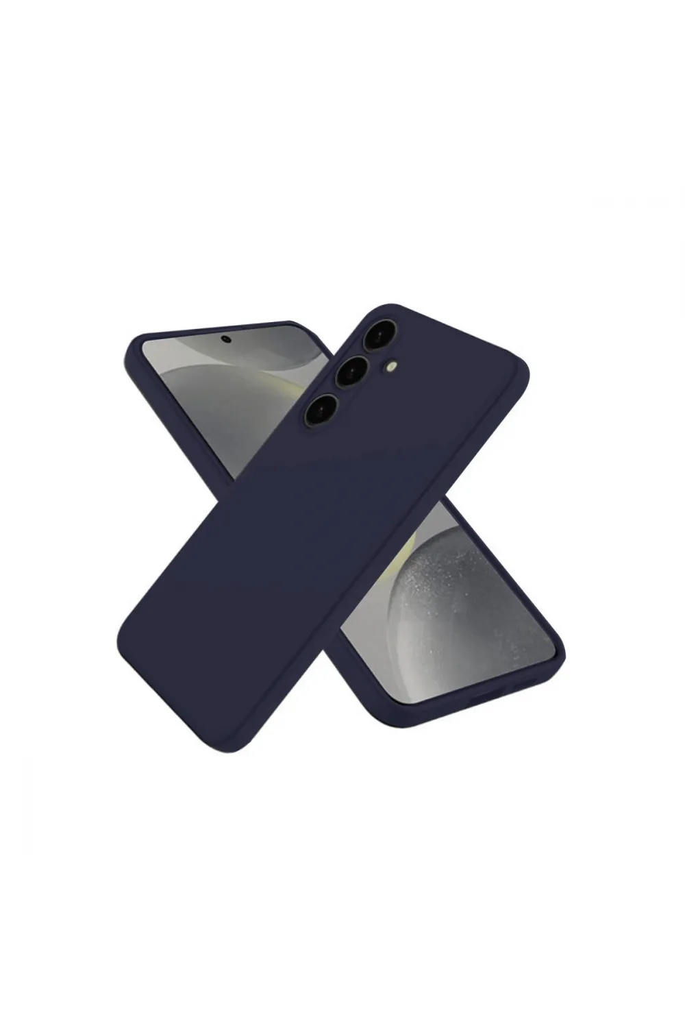 Samsung Galaxy A36 Kılıf First Silikon - Lacivert