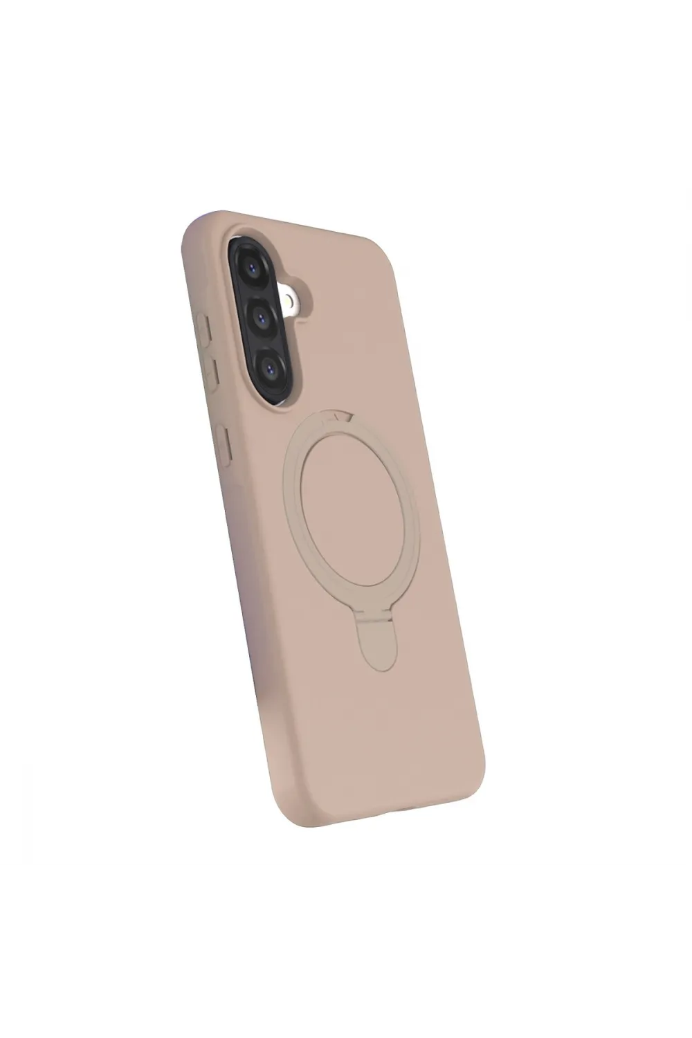 Samsung Galaxy A36 Regal Magsafe Standlı Kapak - Çöl Titanyum
