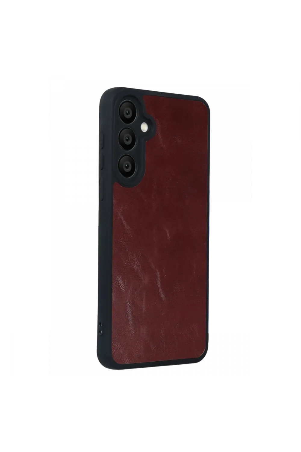 Samsung Galaxy A37 5g Aras Deri Kapak - Bordo