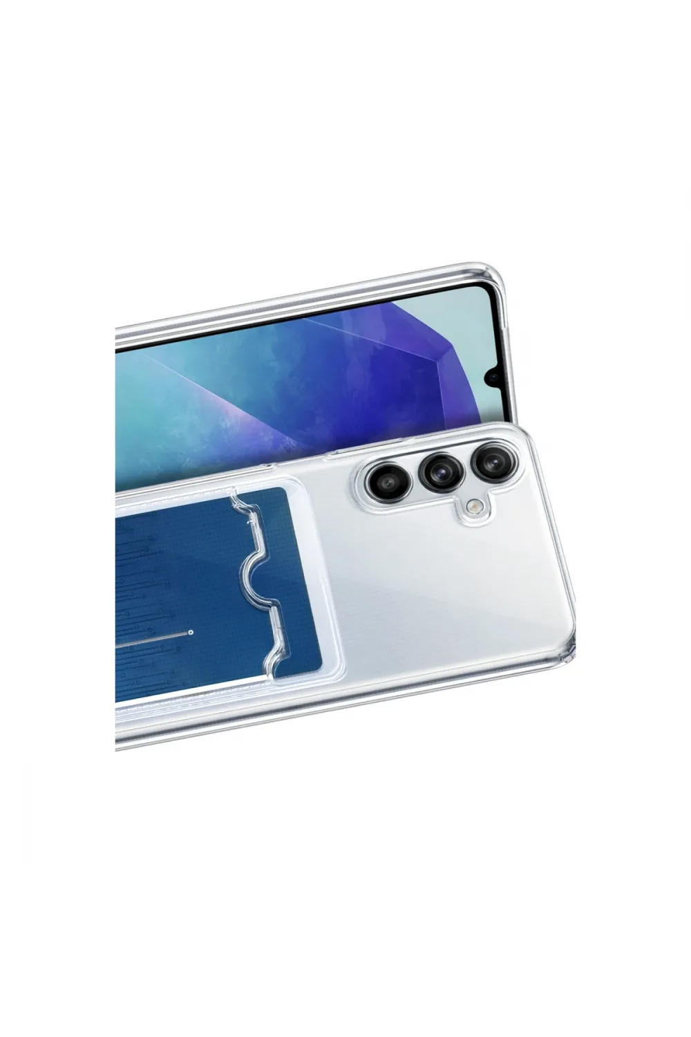 Samsung Galaxy A37 5g Kart Şeffaf Silikon - Şeffaf