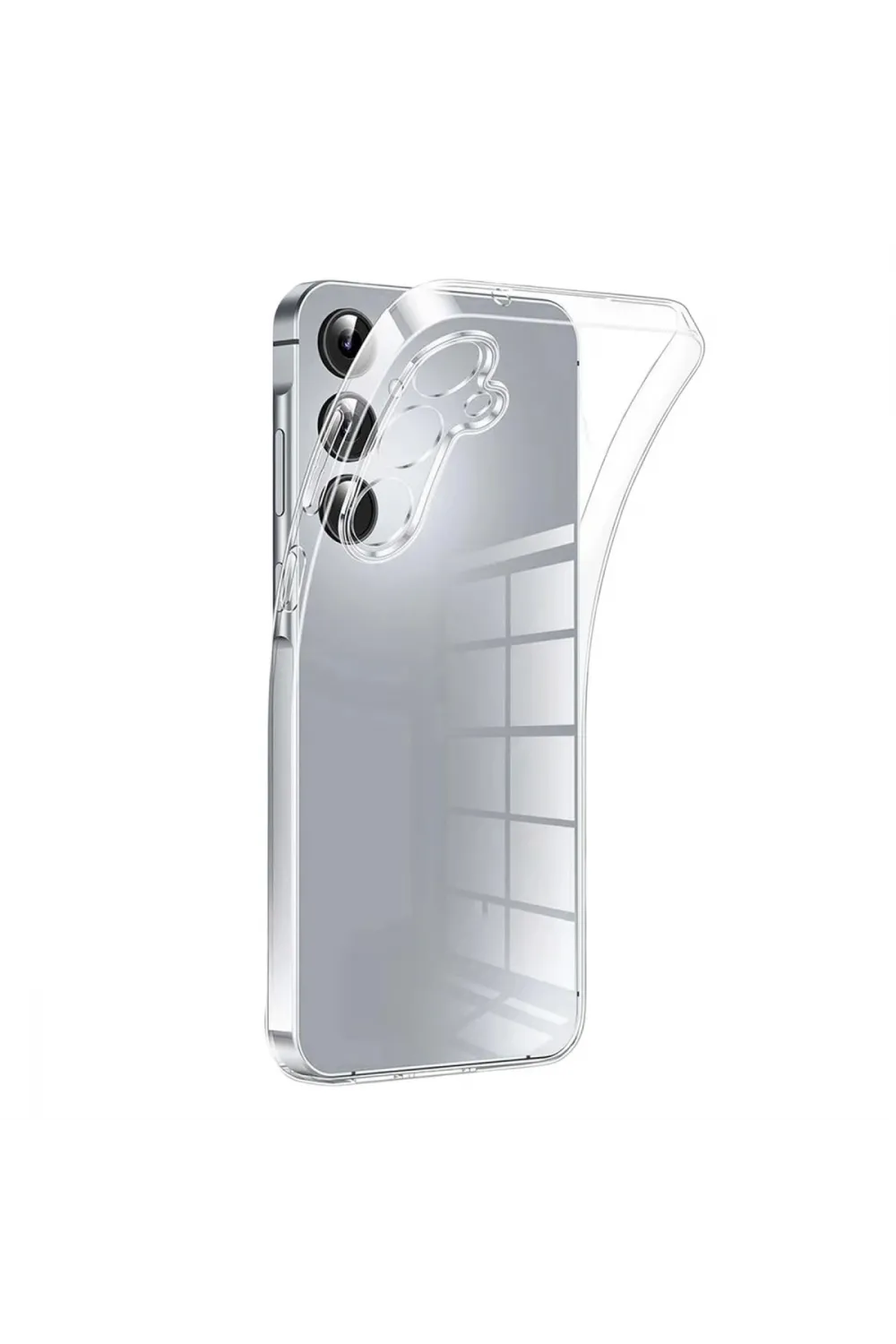 Samsung Galaxy A37 5g Lüx Şeffaf Silikon - Şeffaf