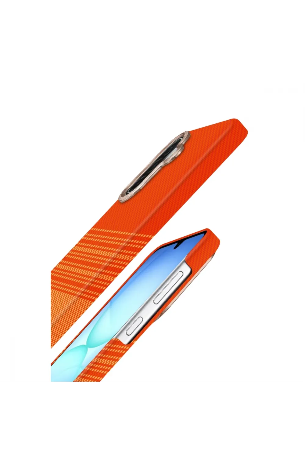 Samsung Galaxy A37 5g Vega Magsafe Kapak - Turuncu