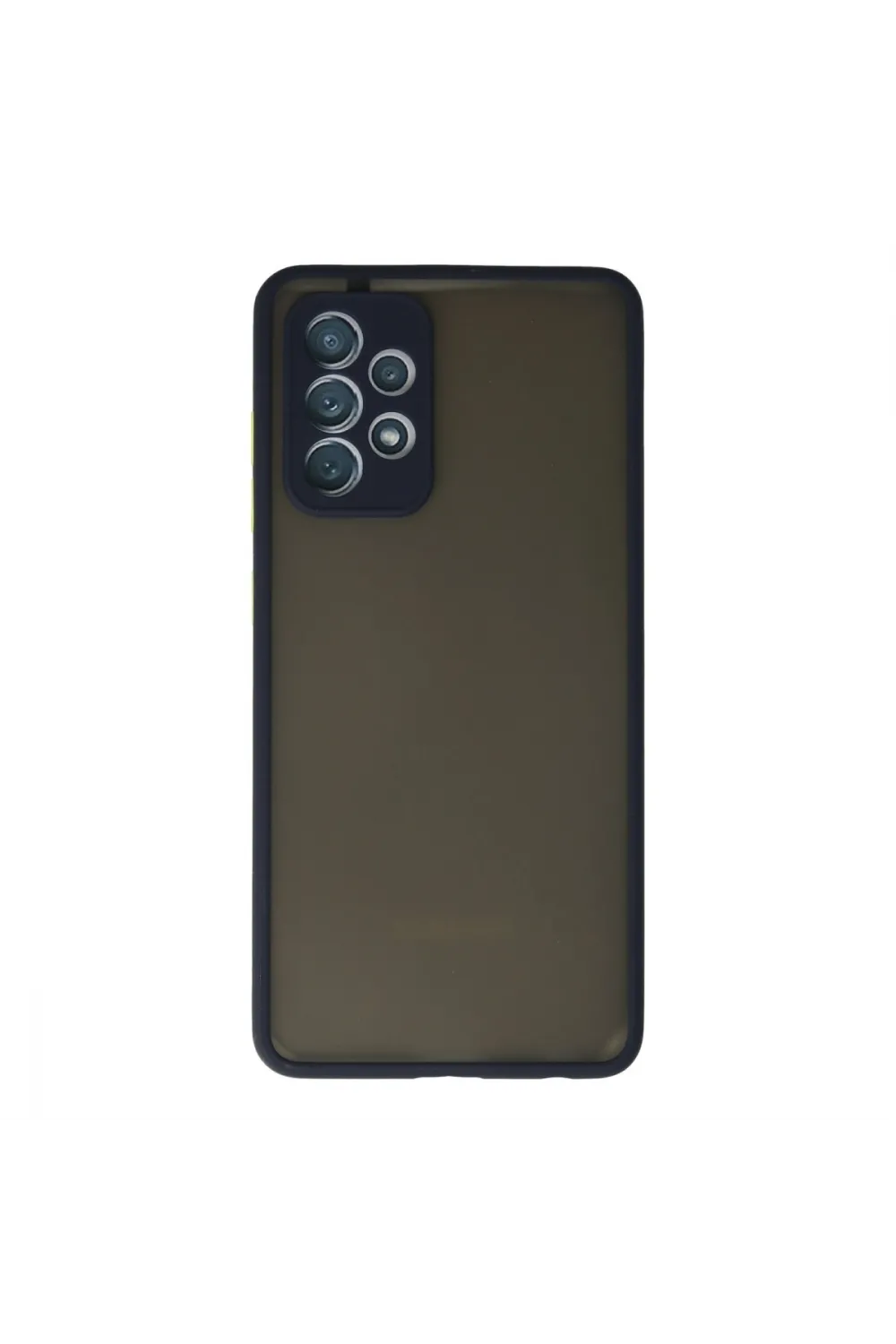 Samsung Galaxy A52 Kılıf Montreal Silikon Kapak - Lacivert