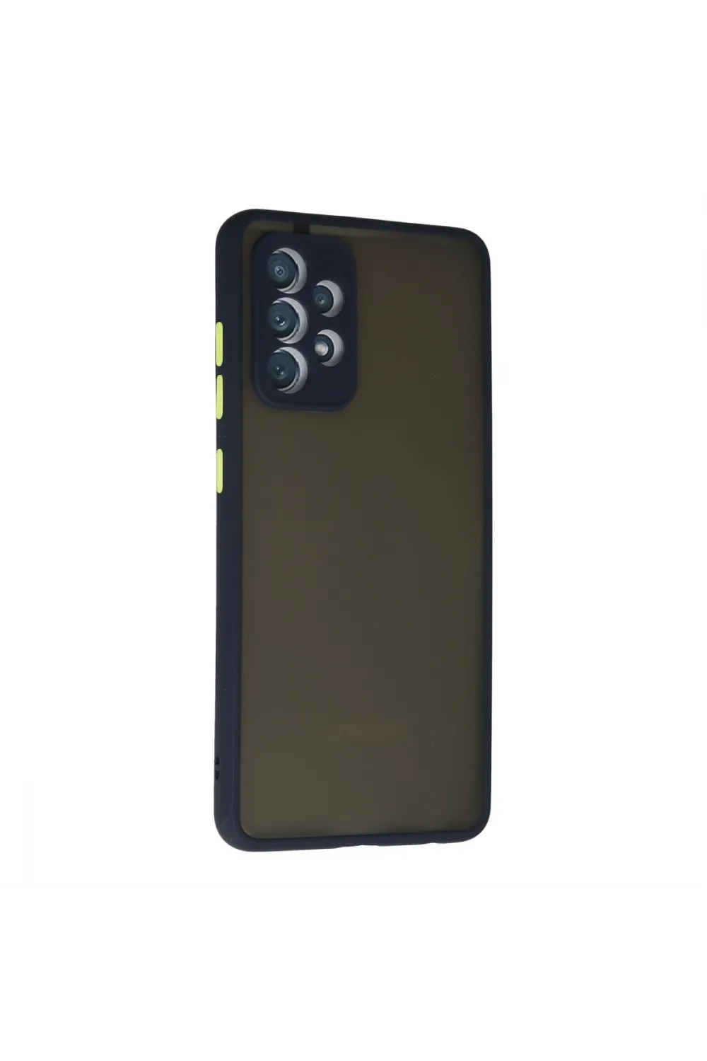 Samsung Galaxy A52 Kılıf Montreal Silikon Kapak - Lacivert