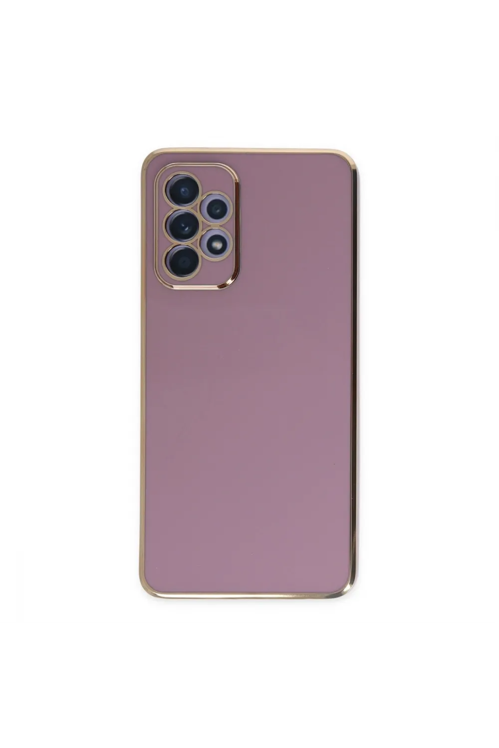 Samsung Galaxy A52 Kılıf Volet Silikon - Mor