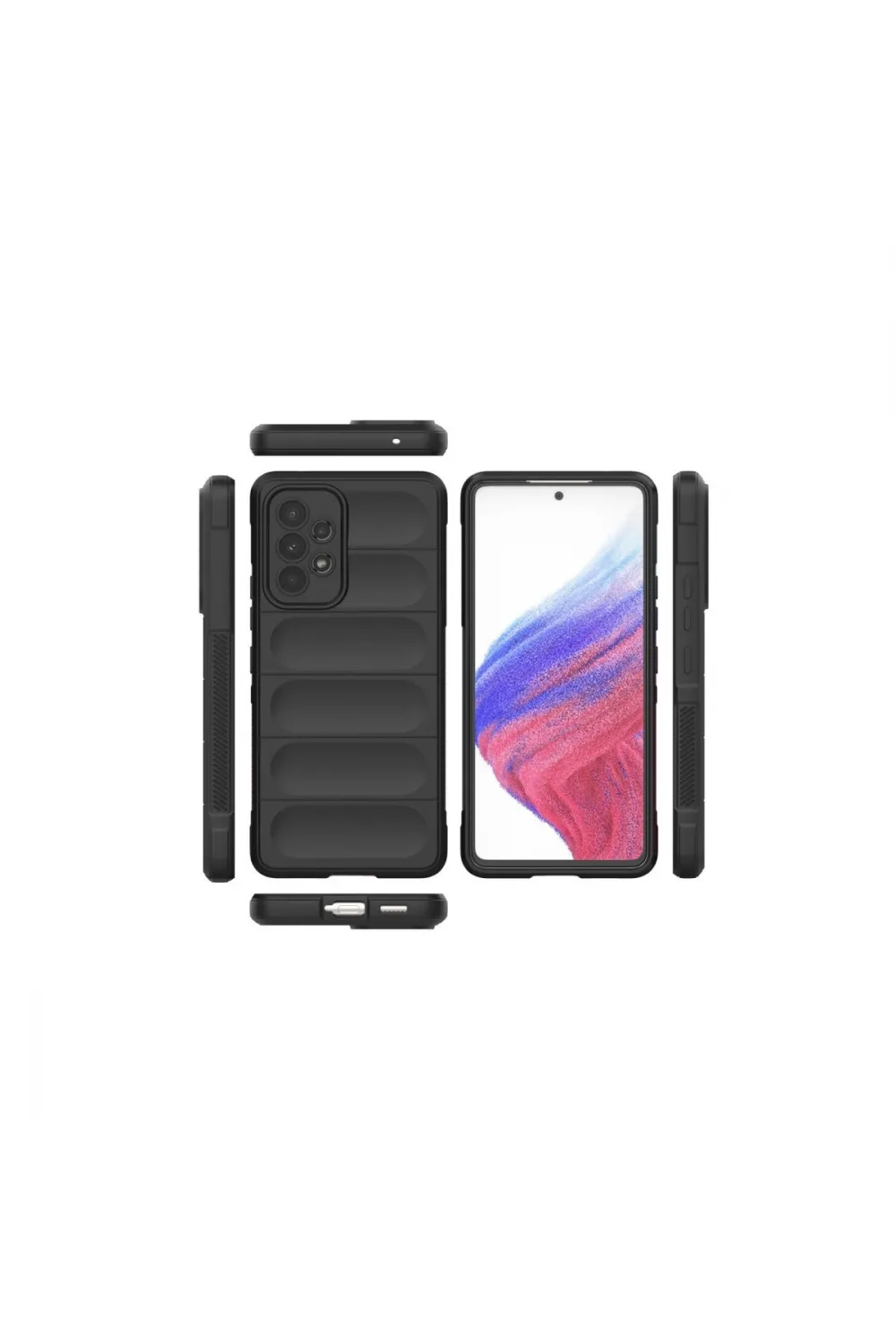 Samsung Galaxy A53 5g Kılıf Optimum Silikon - Siyah