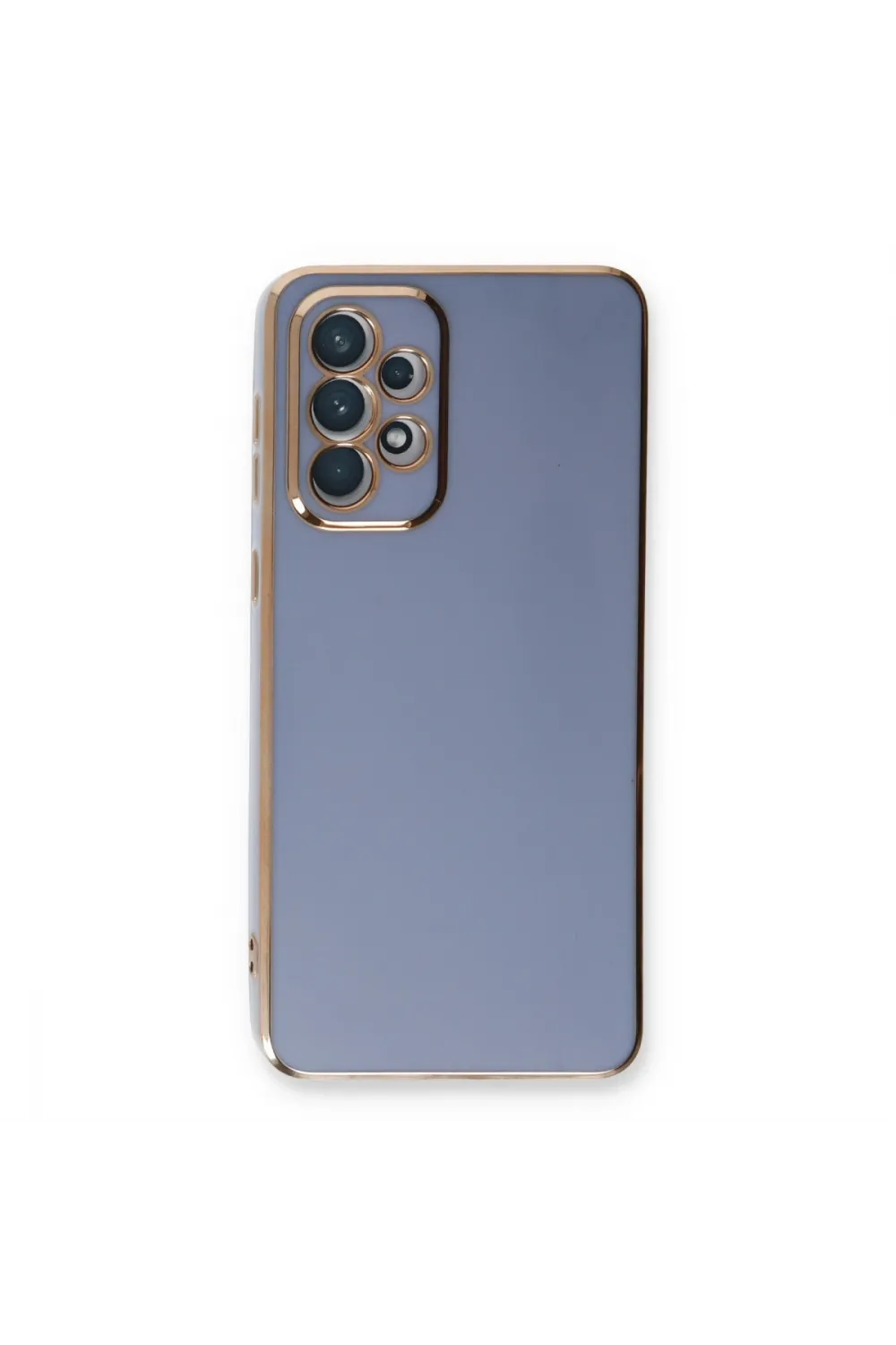 Samsung Galaxy A53 5g Kılıf Volet Silikon - Mavi