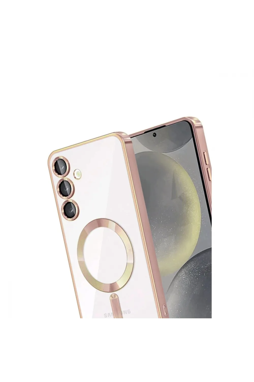 Samsung Galaxy A54 5g Kross Magneticsafe Kapak - Rose