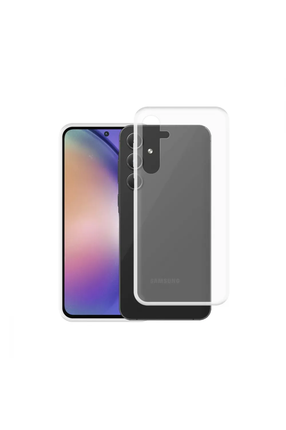 Samsung Galaxy A55 5g Kılıf Lüx Şeffaf Silikon