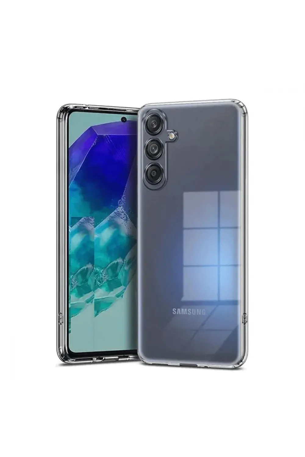 Samsung Galaxy A56 Kılıf Lüx Şeffaf Silikon