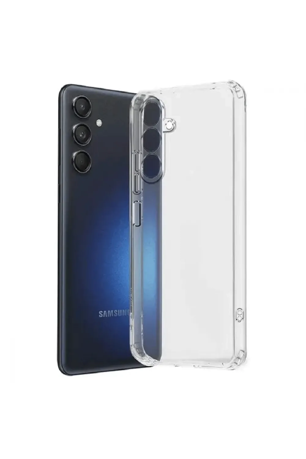 Samsung Galaxy A56 Kılıf Lüx Şeffaf Silikon