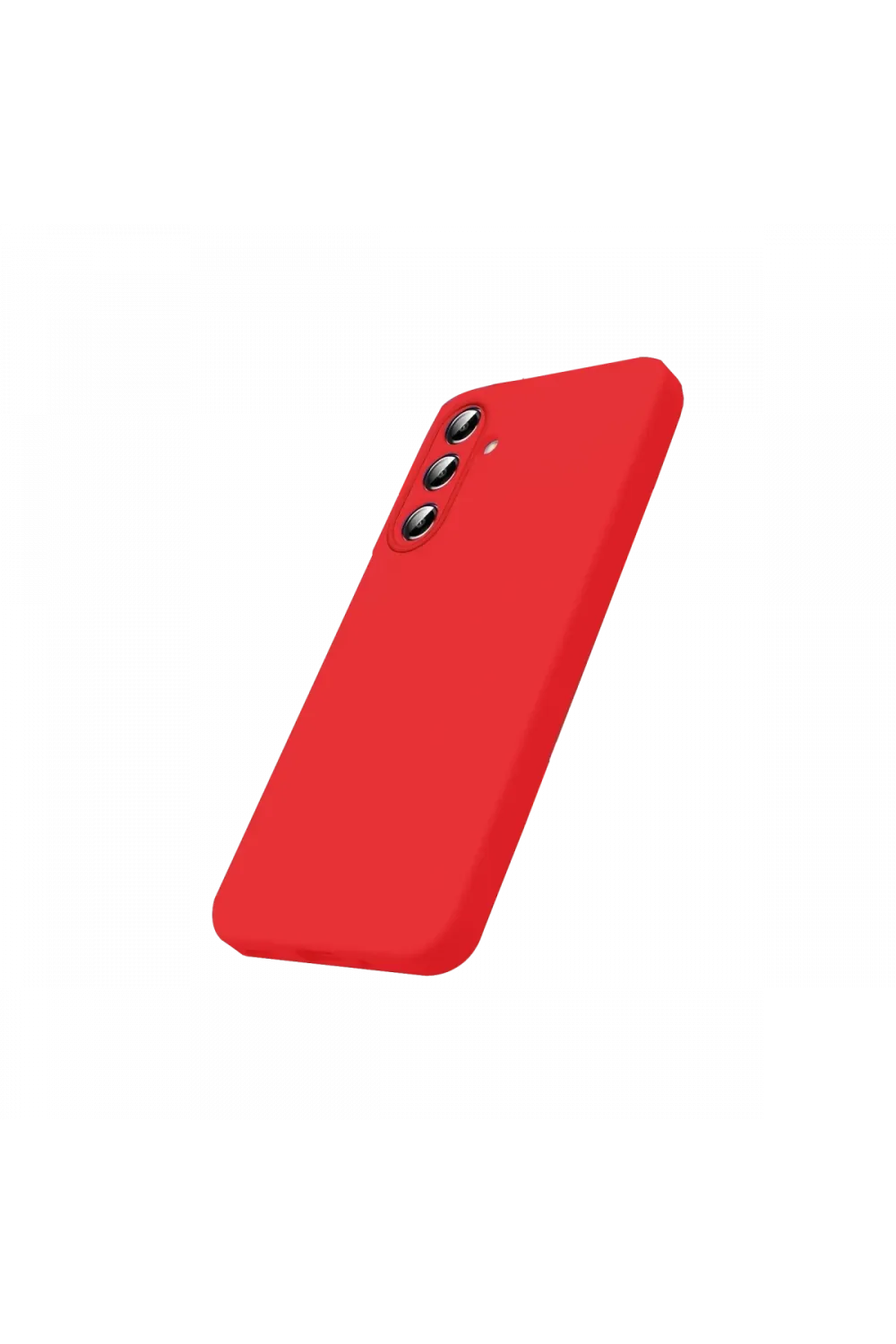 Samsung Galaxy A57 5G First Silikon - Kırmızı