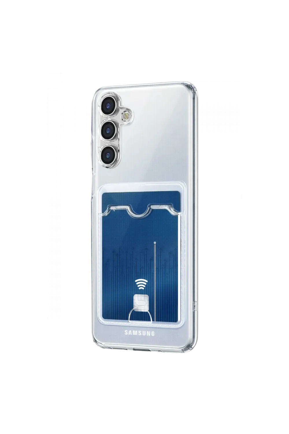 Samsung Galaxy A57 5g Kart Şeffaf Silikon - Şeffaf