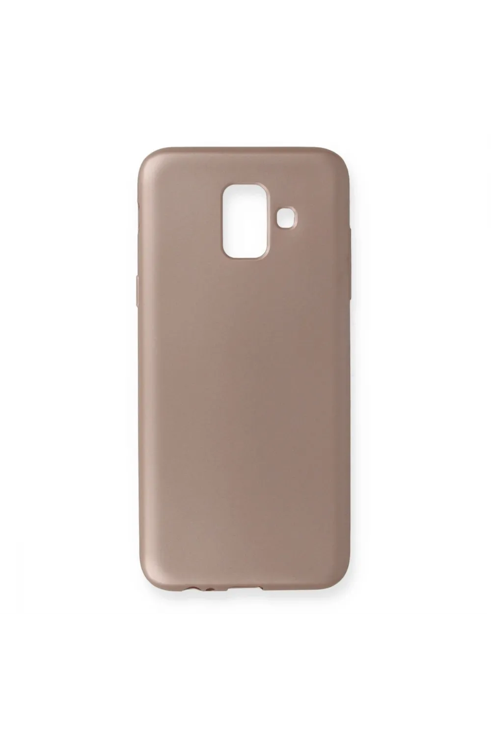 Samsung Galaxy A6 2018 Kılıf First Silikon - Rose Gold