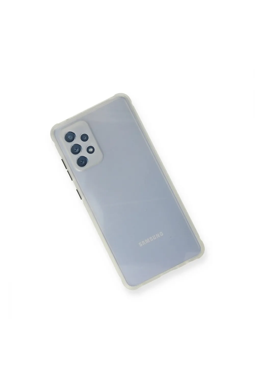 Samsung Galaxy A72 Kılıf Miami Şeffaf Silikon - Şeffaf